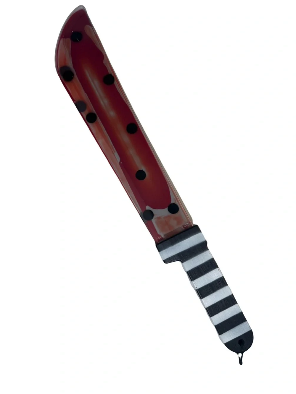 Killer Clown Costume for Kids 8-10 with Bleeding Machete Included